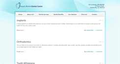 Desktop Screenshot of courtstreetdentalcentre.com