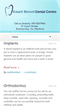 Mobile Screenshot of courtstreetdentalcentre.com