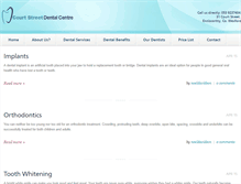 Tablet Screenshot of courtstreetdentalcentre.com
